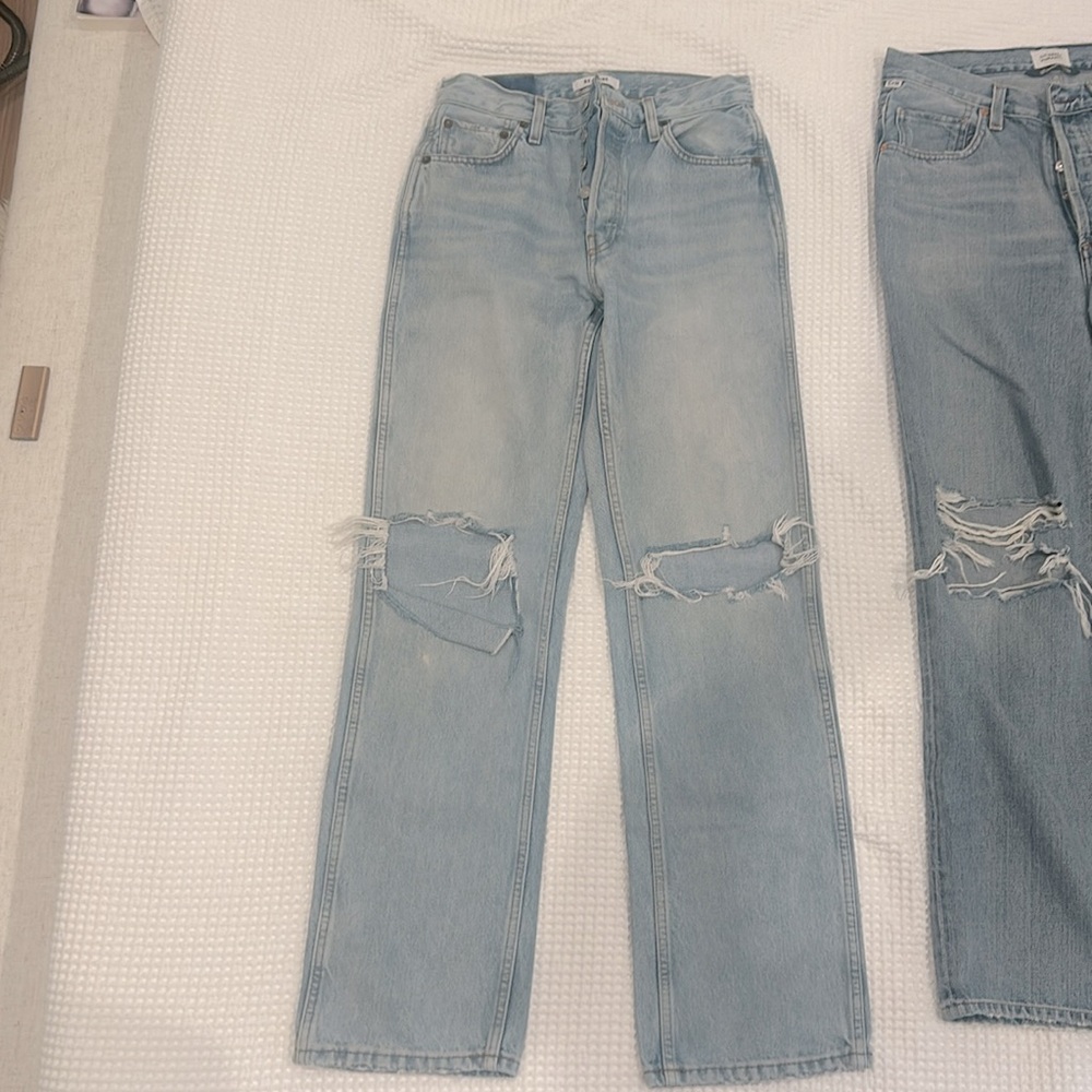 Re/done 90’s high-rise loose jeans - Picture 4 of 6